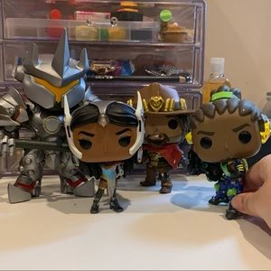 overwatch four funko pops